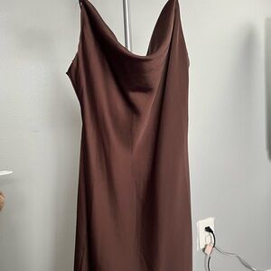 Urban Outfitters Chocolate Backless Dress